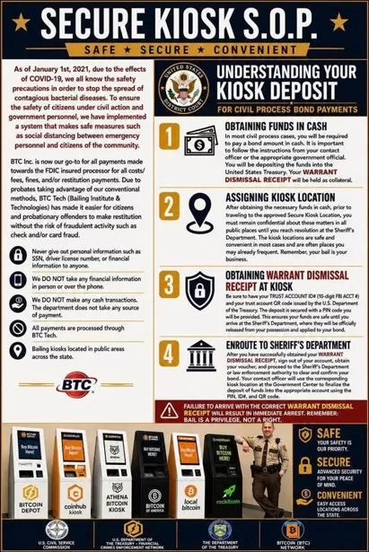 Bitcoin ATM scam example